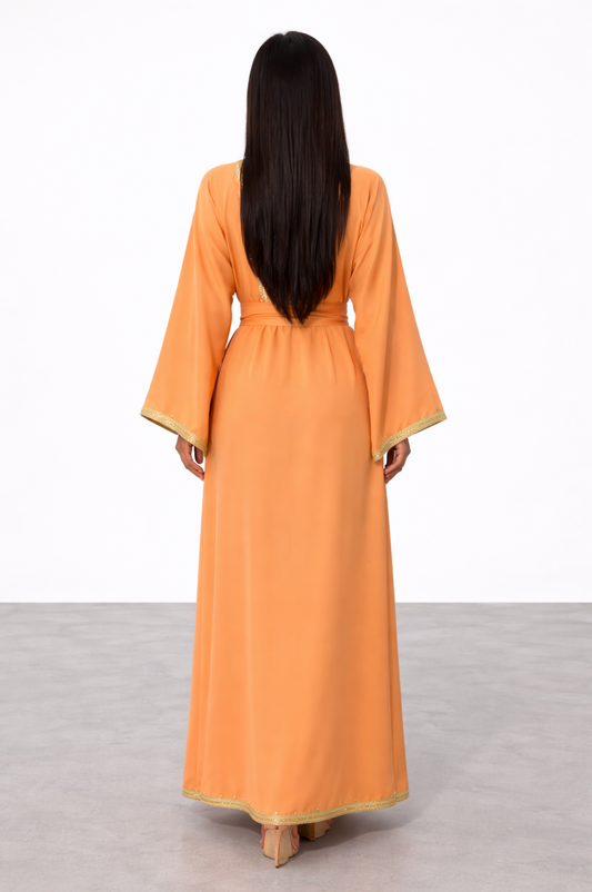 Sunset Pearl Abaya